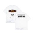 UC Head Trip 2026 white tee front and back