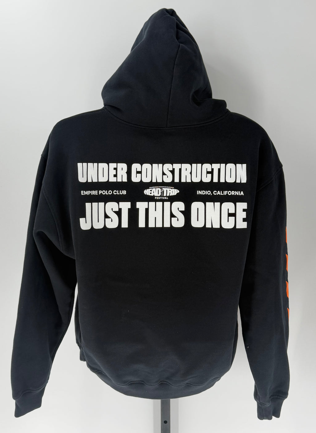 UC Head Trip 2026 black hoodie alternate lifestyle image